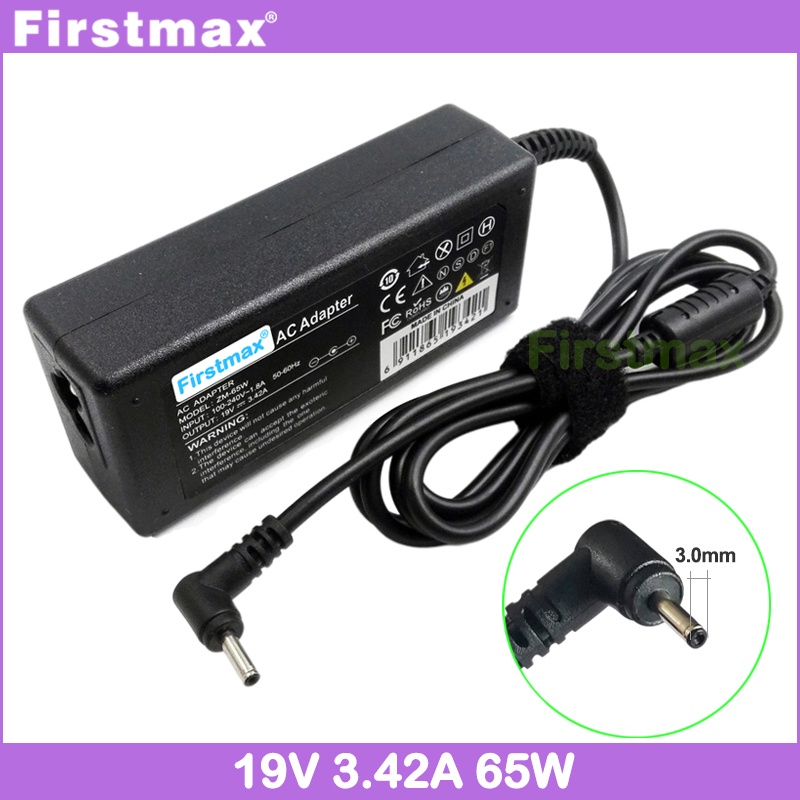 Laptop Power Adapter 19V 3.42A for Acer Aspire A514-54G A514-56G A515-44G A515-54 A515-54G A515-55 A