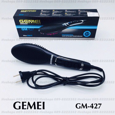 Gemei GM 427 Professional แปรงหวีไฟฟ้า (100-240 V)