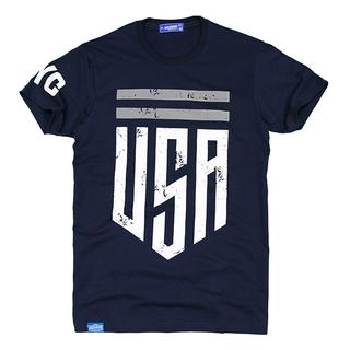 เสื้อยืด AQUANINE-USA (DARK BLUE)