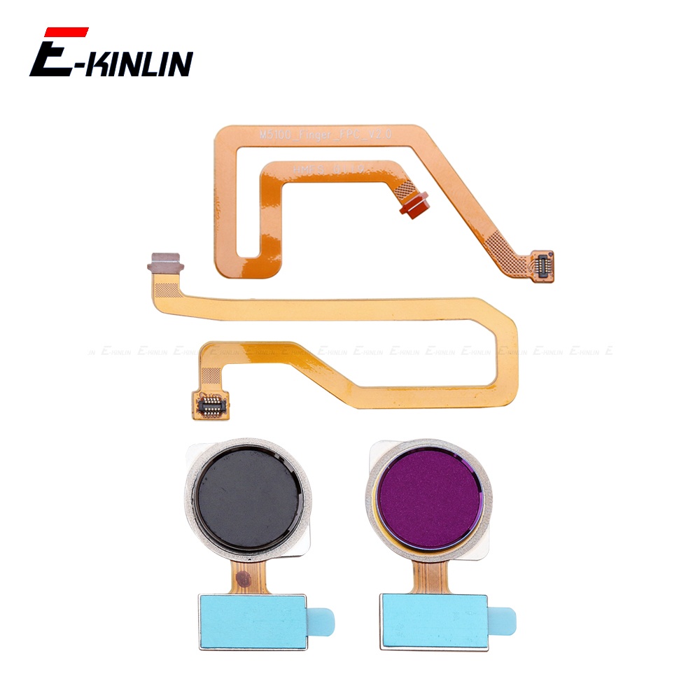 ตัวเชื่อมต่อเครื่องสแกนลายนิ้วมือ สําหรับ Xiaomi Redmi 7 Note 7 Note 7 Pro Touch Sensor ID Home Retu