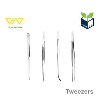 VIV Tweezers (Pinsette) (มีสินค้าพร้อมส่ง) ฟอเสป คีมปลูก สำหรับตู้ไม้น้ำ