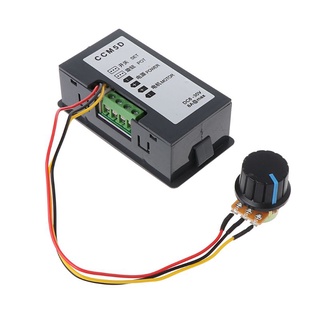 ตัวควบคุมความเร็วมอเตอร์ DC 6-30V 12V 24V 15A Max PWM พร้อมจอแสดงผลดิจิทัล