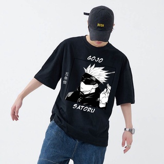 เสื้อยืดแขนสั้น พิมพ์ลายอนิเมะ Jujutsu Kaisen Itadori Yuji สไตล์ญี่ปุ่น สําหรับผู้ชาย และผู้หญิง