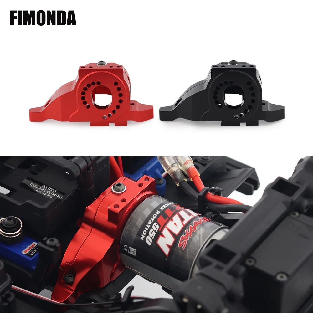 TRX4 อลูมิเนียมมอเตอร์เกียร์ความร้อนสําหรับ 1/10 RC รถ Traxxas TRX-4 Defender Bronco