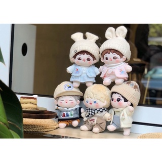 พร้อมส่ง!!! ตุ๊กตาป๋อจ้าน ชุดตุ๊กตา 20 cm