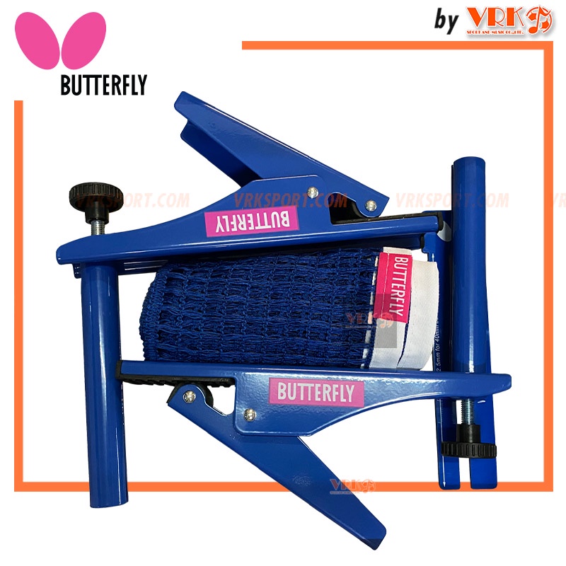 BUTTERFLY เสาและตาข่ายเทเบิ้ลเทนนิส รุ่น Clip Net Set NT01 - เสาปิงปองพร้อมตาข่าย