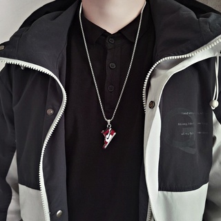 สร้อยคอแฟชั่น AJ1 สีแดง