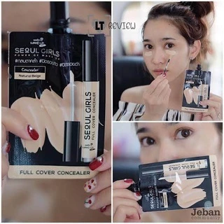 (1 ซอง) Nami Make Up Pro Seoul Girls Full Cover Concealer นามิ เมค อัพ โปร คัฟเวอร์ คอนซีลเลอร์