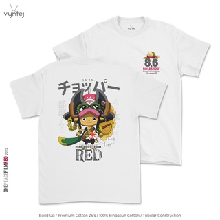 T-shirt  เสื้อยืด พิมพ์ลาย One PIECE FILM RED Tony Chopper | เสื้อมังงะภาพยนตร์ - 011S-5XL