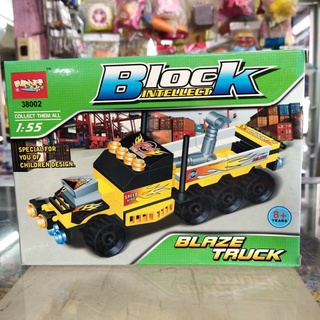 เลโก้ Lego รถ Block Intellect Blaze Truck No.38002 ต่อง่าย (มีคู่มือ) ตั้งโชว์ สะสม ของขวัญ ของเล่น เสริมพัฒนาการ