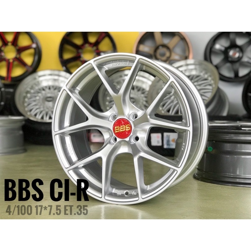 4วง / BBS CI-R ขอบ17 4/100 ล้อใหม่นะคะ