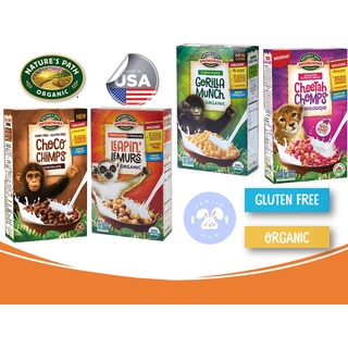 Nature’s Path  Envirokidz Leapin’ Leamur / Cheetah Chomps / Choco Chimps/ Gorilla Munch Cereal 284g Gluten Free