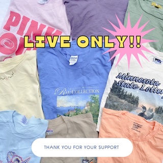 👕เสื้อยืดมือสอง เฉพาะในLive