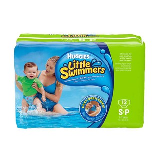 Huggies กางเกงผ้าอ้อมว่ายน้ำ Little Swimmers Size S