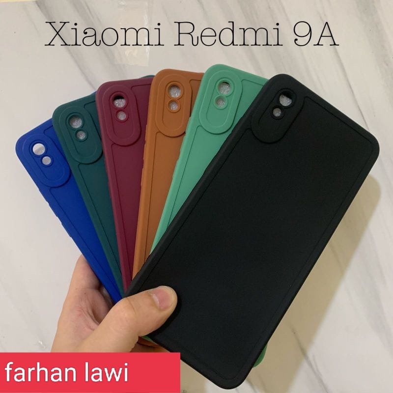 MACARION PROCAMERA SILICON CASE REDMI 9A 9C 10C 10A NOTE 9 9PRO SOFTCASE PRO CAMERA