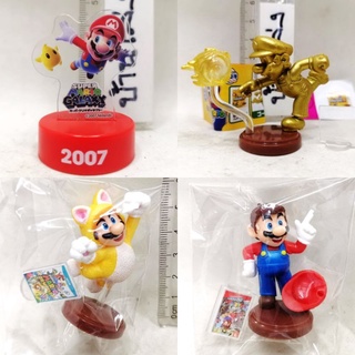 (แท้/มือ2) Furuta Bros 35th Anniversary Choco Egg Figure GOLD FIRE BALL , nintendo stand super mario galaxy standy