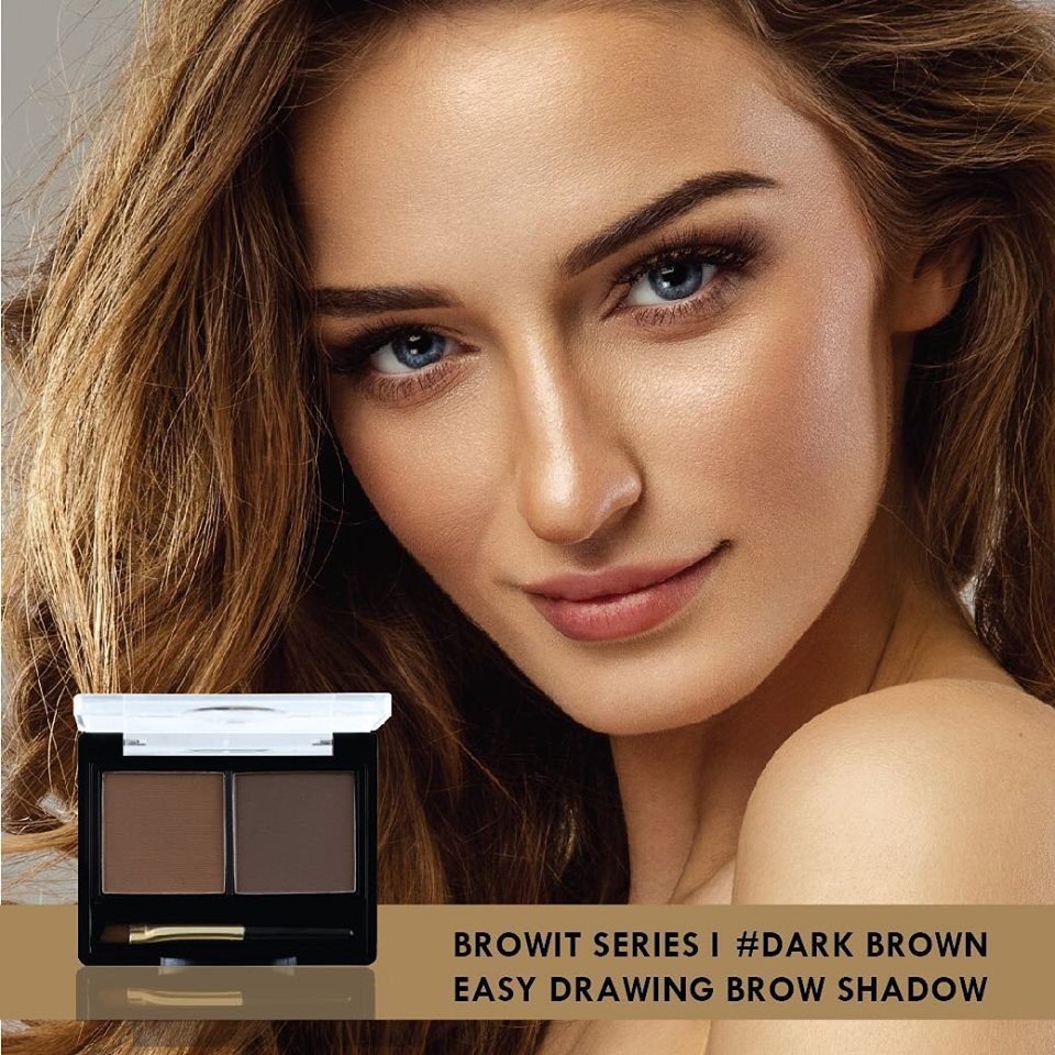 ถูก/แท้/มีไลฟ์ ฝุ่นคิ้ว น้องฉัตร BROWIT Easy Drawing Brow Shadow Nongchat อุปกรณ์เขียนคิ้ว กันน้ำ มีหลายเฉดสีให้เลือก ราคา ถูกที่สุด ดีลบีเคเค แกลเลอรีภาพที่ 7