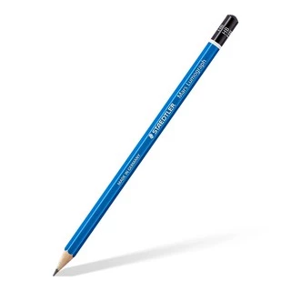 Staedtler ดินสอไม้ 2B Mars Lumograph 100 ดินสอไม้สอบ ดินสอไม้เขียนแบบ สเต็ดเล่อร์ Somjai