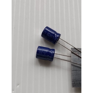 คอนเดนเซอร์ #100uf 35VDC# Capacitor (ราคาแพ็ค 2 ตัว)