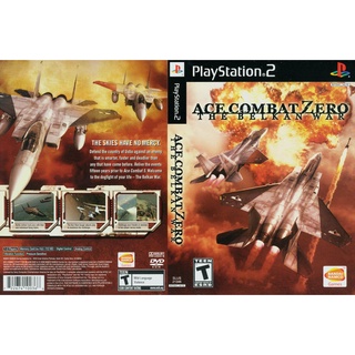 แผ่นเกมส์ PS2   Ace Combat Zero  คุณภาพ ส่งไว (DVD)