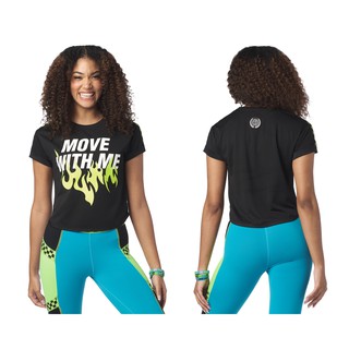 (Zumba Wear) Move With Me Top (เสื้อยืดออกกำลังกายซุมบ้า)