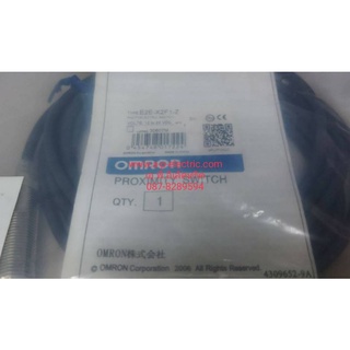 Proximity Switch Sensor (Omron) E2E-X2F1-Z หัวเรียบ 12มิล PNP(NO)