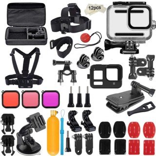 Gopro HERO8 Accessories Kit-2 อุปกรณ์เสริมสําหรับกล้อง Gopro Hero 8 (K43)