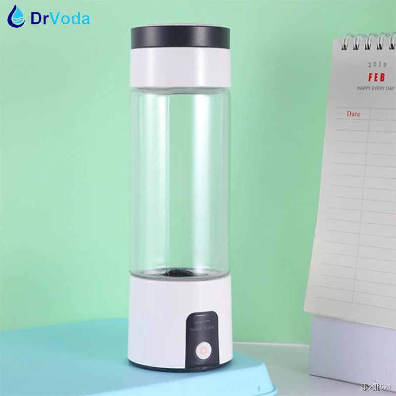 Korea Titanium Quality Hydrogen-Rich Water Cup Ionizer Maker/Generator Super Antioxidants ORP Hydrogen Bottle H2 Inhaler