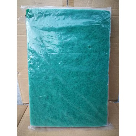 (45x30x2cm) Fish Tank Filter Sponge Aquarium Cotton Filter (สีดําและเขียว)