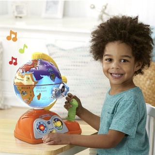 (Pre-order)ลูกโลกมหัศจรรย์ สอนแผนที่โลก มีไฟ นำเข้า Vtech Light