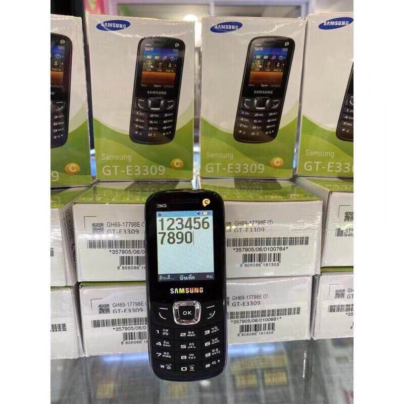 Samsung Hero E3309 ซัมซุงฮีโร่แท้ 3G 4G (คีย์บอร์ดไทย) สามารถรองรับทุกเครือข่าย UB0G