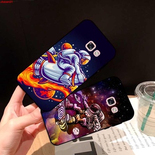 เคสมือถือซิลิโคนลายดาวสําหรับ Samsung A3 A5 A6 A7 A8 A9 A02 M02 A022F F62 M62 Pro Star Plus 2015 2016 2017 2018 Htkmb Pattern-4