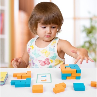 TOP GAME block puzzle game ของเล่นแนวมิติสัมพันธ์ มิติสัมพันธ์และการเชื่อมโยง แนวมอนเตสซอรี่