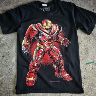 เสื้อยืด พิมพ์ลาย MARVEL AVENGERS CHARACTERS TIMBER LIMITED EDITION สีดํา สําหรับผู้ชาย