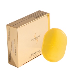 Madame Organic  Honey Soap.  สารสกัดจากน้ำผึ้ง ช่วยให้ผิวคงความชุ่มชื้น