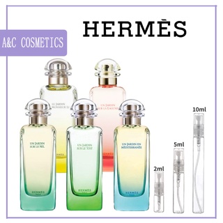 แท้💯%【🚛จัดส่งที่รวดเร็ว】 Hermes Un Jardin En Mediterranee &amp; Le Jardin De Monsieur Li EDT 2ml/5ml/10ml