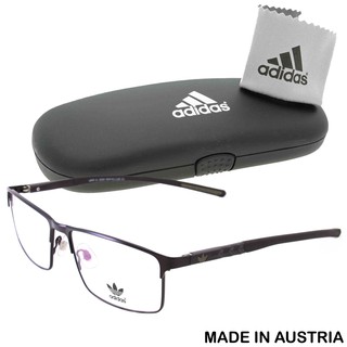 adidas แว่นตา รุ่น 6255 C-4 สีน้ำตาล กรอบเต็ม ขาสปริง ทรงสปอร์ต สแตนเลส สตีล กรอบแว่นตา Eyeglass Made in Austria