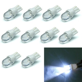 10 ชิ้น/ชุด t 10 white 12 v ไฟ led 194 168 158 5 w 6500 k สําหรับติดรถยนต์