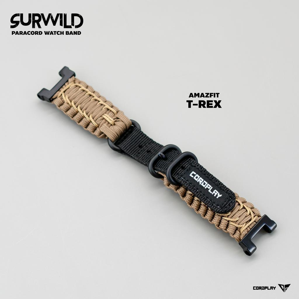สายนาฬิกา SURWILD สำหรับ AMAZFIT T-REX / T-REX PRO  [[ ใส่กับ T-REX 2 ไม่ได้!!! ]]