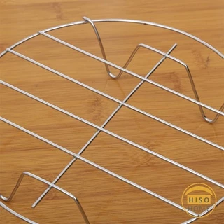 ขาตะแกรงสแตนเลส อุปกรณ์เสริม ขาตั้งสแตนเลส สำหรับหม้อทอดไร้น้ำมัน Single layer steaming rack