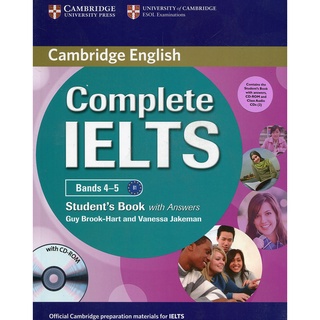 DKTODAY หนังสือ COMPLETE IELTS BANDS 4-5 :STUDENTS PACK ** มีซีดีการฟัง**