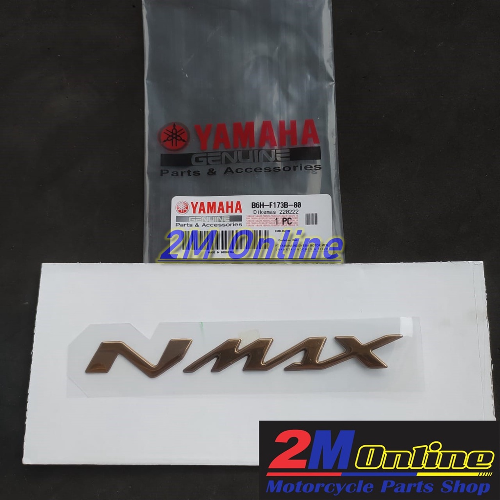 B6H-F173B-80 Emblem NMAX Gold All New NMAX Ori YGP