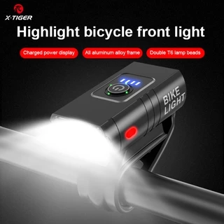 ไฟหน้า Led แบบชาร์จ Usb สําหรับติดด้านหน้ารถจักรยาน