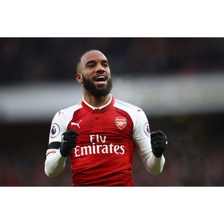 โปสเตอร์ ลากาแซ็ต Lacazette อาร์เซนอล Arsenal The Gunner วอลเปเปอร์ poster ฟุตบอล Football โปสเตอร์ฟุตบอล ตกแต่งผนัง