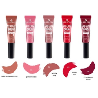 ของแท้/พร้อมส่ง Essence Colour Boost Vinylicious Liquid Lipstick 8ml. ลิขวิดลิปสติกเนื้อบางเบา