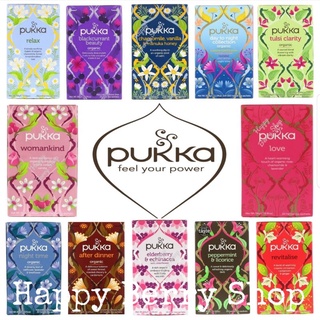 ชาอังกฤษ PUKKA Herbs Organic Tea ⭐ขายแยกซอง พร้อมส่ง🍵 ชาสมุนไพรออร์แกนิค ชาอังกฤษเพื่อสุขภาพไม่มีคาเฟอีน⭐