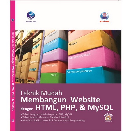 Easy Techniques หนังสือสําหรับเว็บไซต์ในอาคารด้วย HTML, PHP, & MySQL