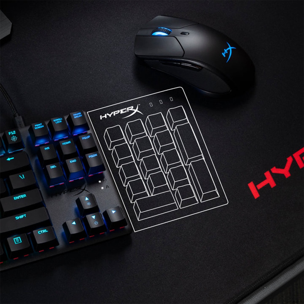 HyperX Alloy Origins Core PBT (Blue Switch) Gaming Keyboard (TH) คีย์บอร์ดเกมมิ่ง (รับประกันสินค้า 2 ปี)