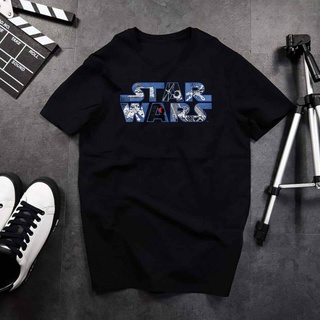 [S-5XL] เสื้อยืด ผ้าฝ้าย 100% พิมพ์ลาย Starwars Millennium Falcon Death Star สวมใส่สบาย สําหรับผู้ชาย