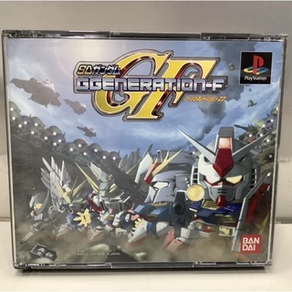 แผ่นแท้ [PS1] SD Gundam G Generation F (Japan) (SLPS-02912~5 | 02900~3) Kidou Senshi Mobile Suit